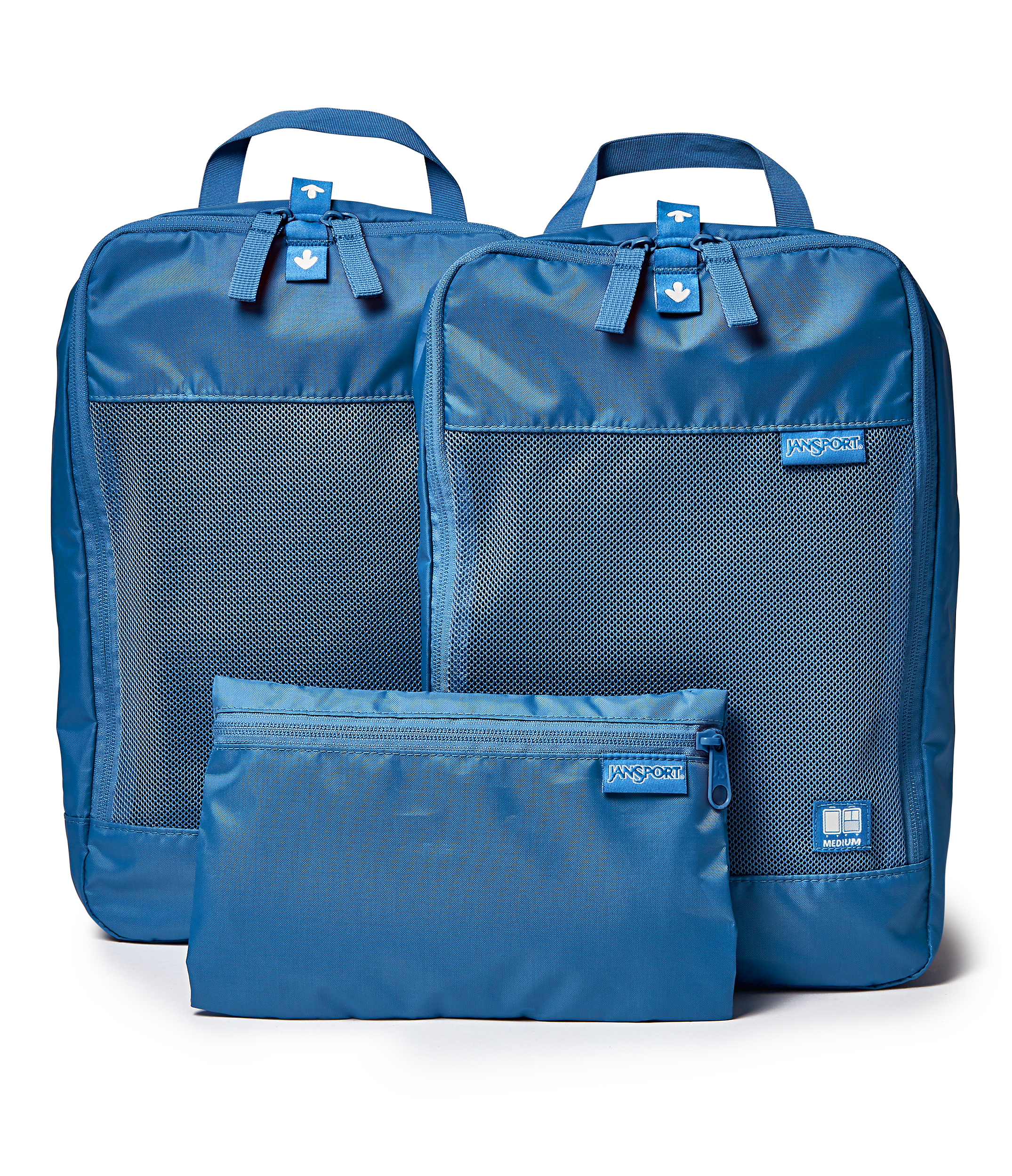 26" Checked Luggage Packing Cubes Elemental Blue Set - Image 5