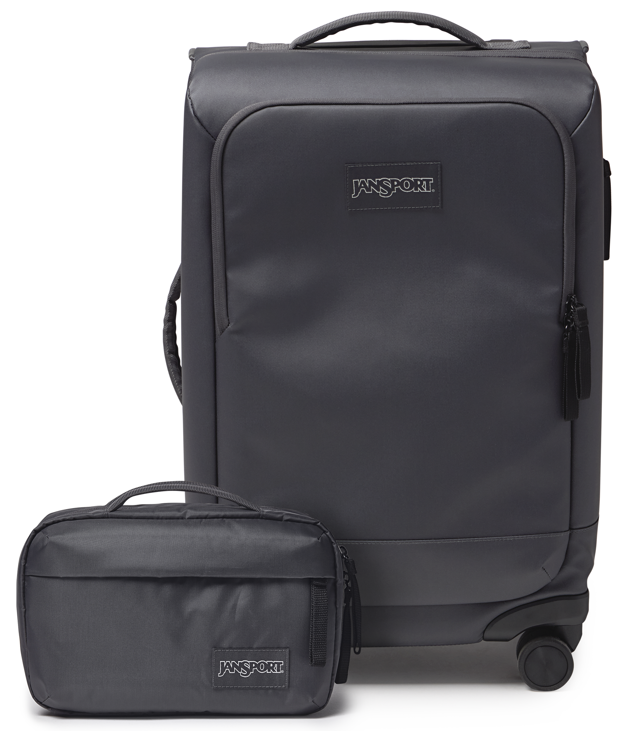 22" Carry On Luggage Toiletry Bag Smokey Grit Set